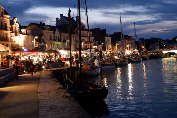 Marché Nocturne Estival, Quai Jules Sandeau 44510 Le pouliguen, Le pouliguen