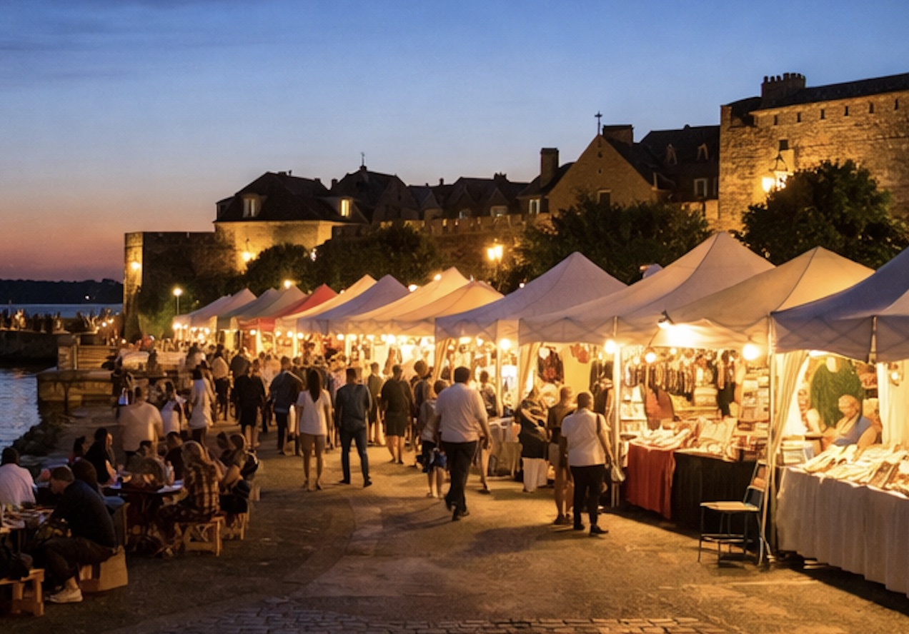 marché nuit bretagne