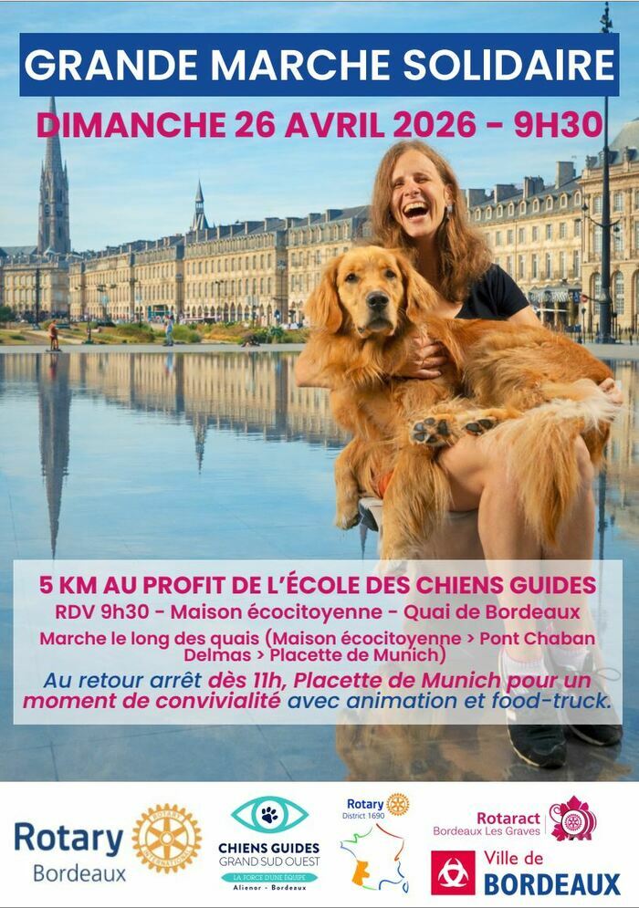 Marche solidaire – 26 avril, Maison Écocitoyenne de Bordeaux, Bordeaux