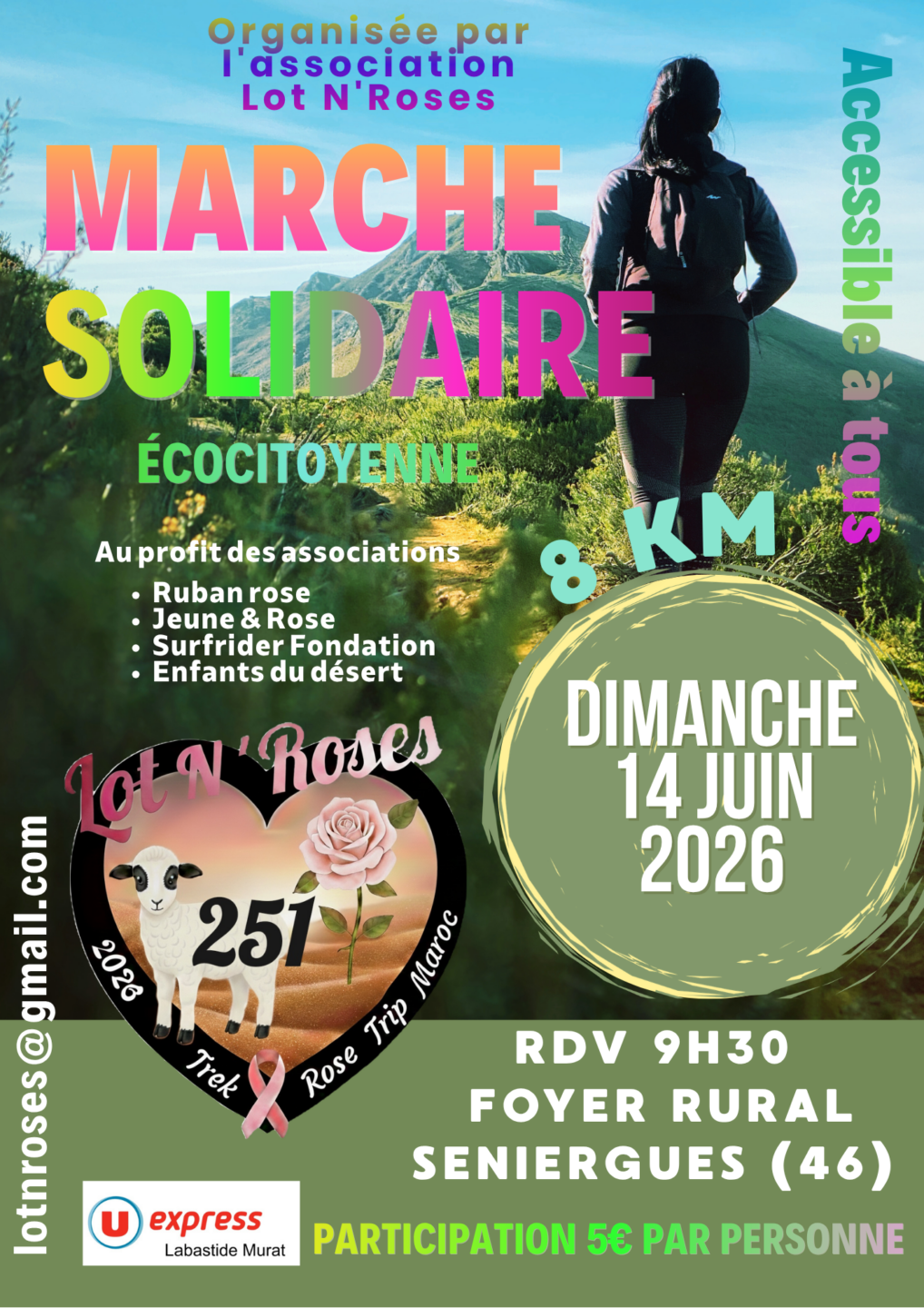 Marche Solidaire Écocitoyenne  Séniergues