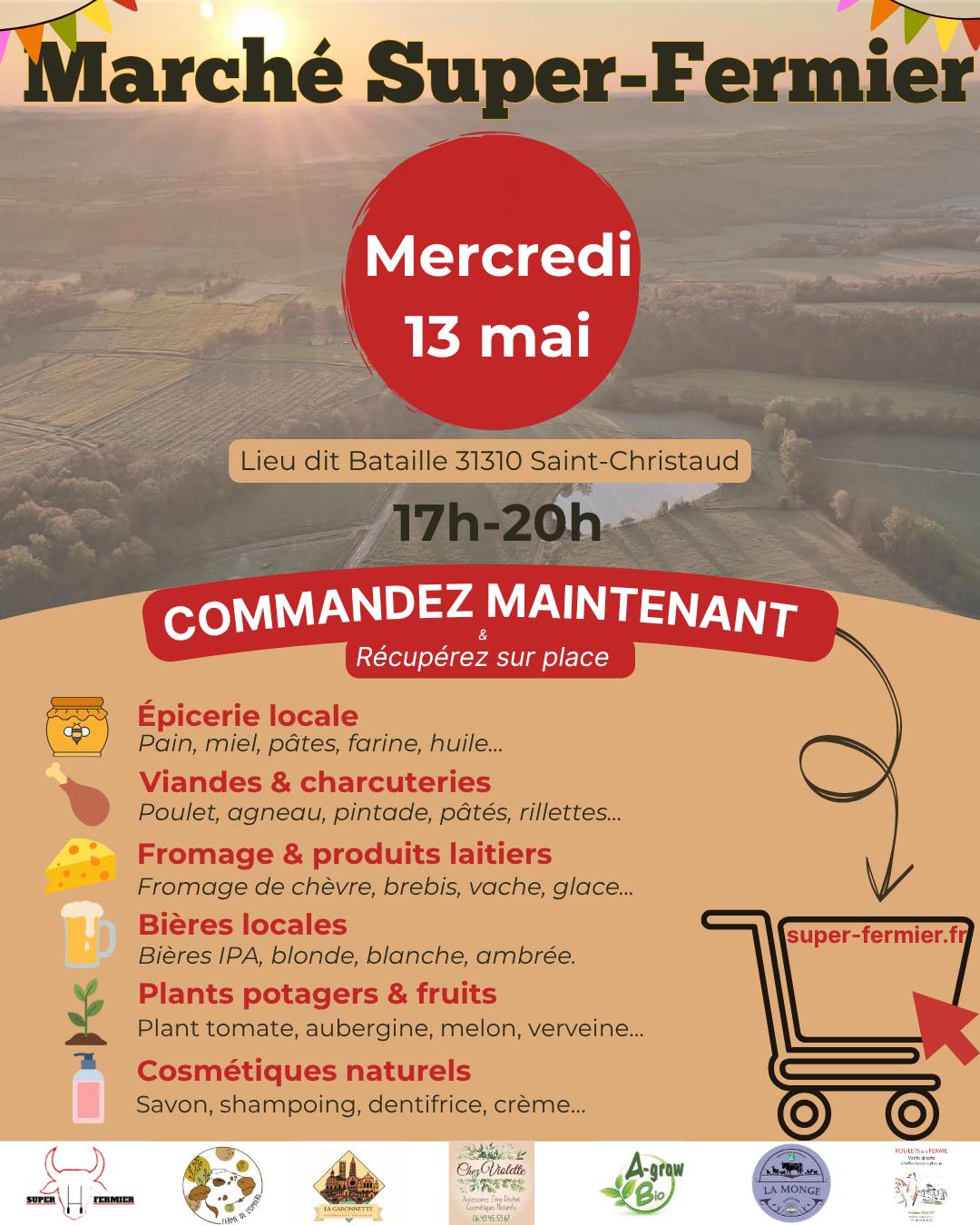 MARCHÉ SUPER-FERMIER  Saint-Christaud