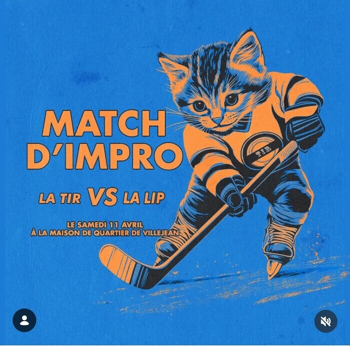 MATCH D&rsquo;IMPRO Maison de quartier Villejean Rennes