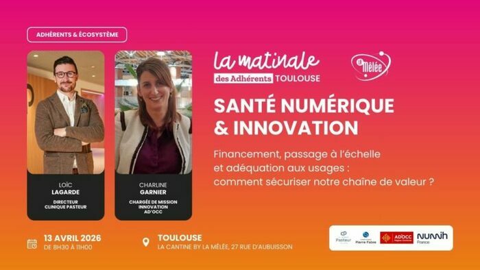 Matinale adhérents La Mêlée, rencontre club experts & café activateurs, La Cantine, Toulouse