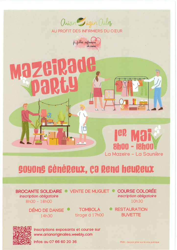 Mazeirade Party La Mazeire La Saunière 2026-05-01