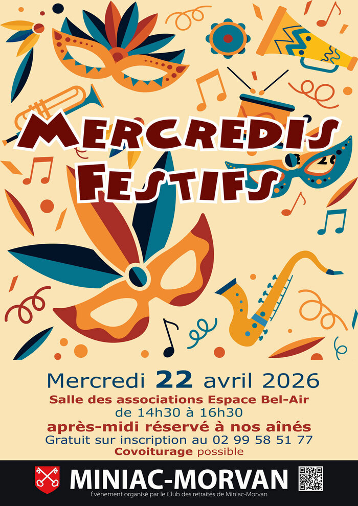 Mercredis festifs, Salle des Associations, Miniac-Morvan