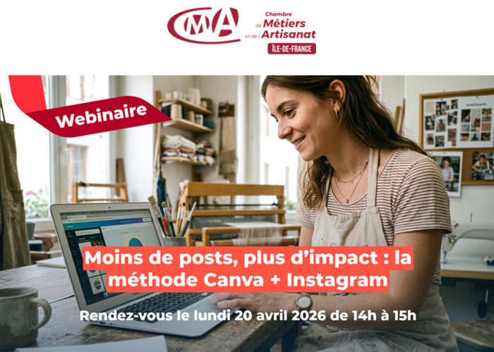 Moins de posts, plus d’impact : la méthode Canva + Instagram, Visioconférence, Paris