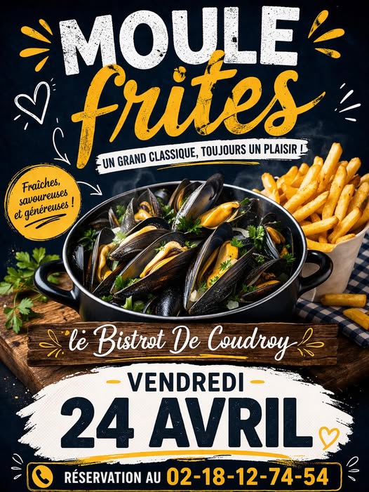 Moules frites  Coudroy