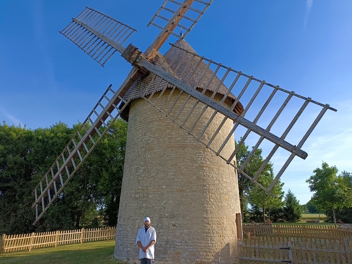 Moulin à vent charentais, Moulin des Pierres Blanches 16240, Villefagnan