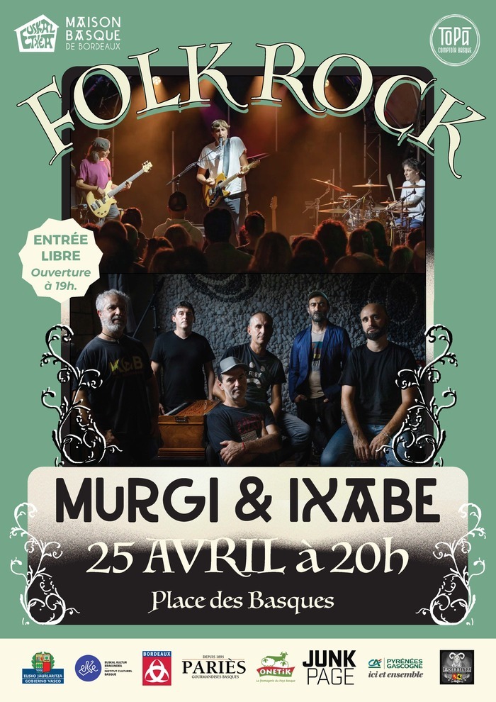 MURGI & IXABE, Bordaleko euskal etxea – Maison basque de Bordeaux (entrée Topa), Bordeaux