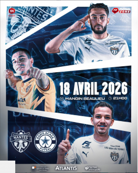 Nantes Métropole Futsal vs ACASA Paris Match de D1 Futsal – Journée 18 Complexe Sportif Mangin Beaulieu Nantes