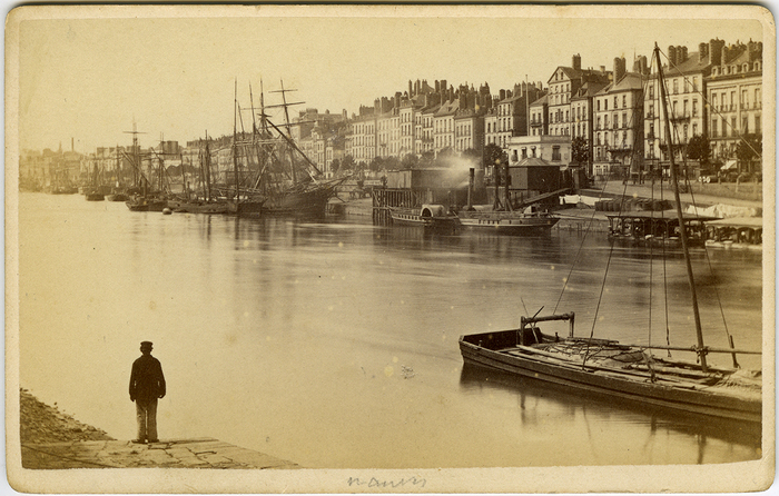 Nantes photographiée, 1855-1880 Place Royale Nantes