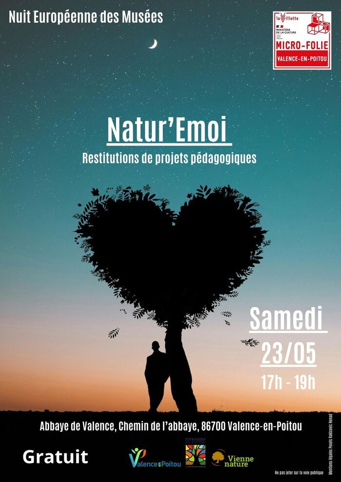 Natur’Emoi, Abbaye de Valence, Valence-en-Poitou