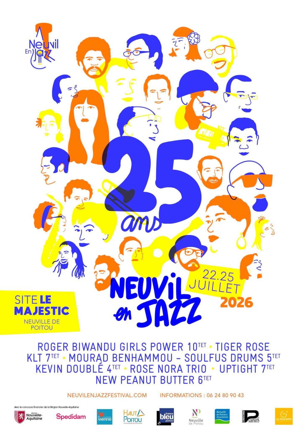 Neuvil’en Jazz 25ème édition Neuville-de-Poitou