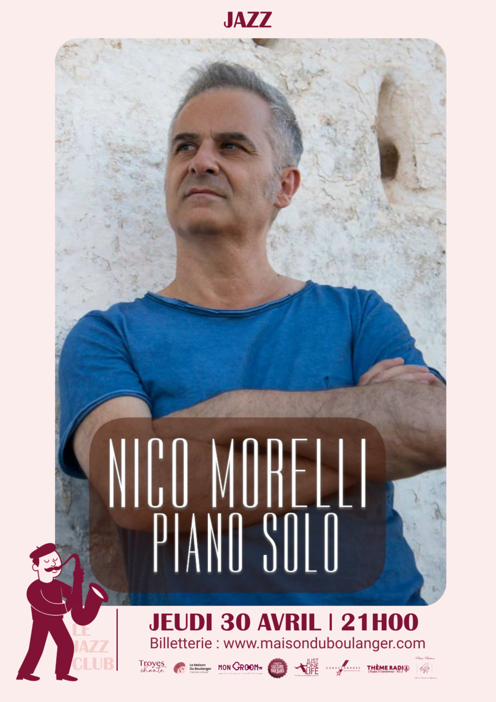 Nico Morelli Piano Solo  Troyes