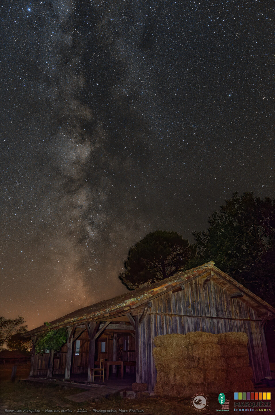 Nocturne à Marquèze Écomusée de Marquèze Sabres