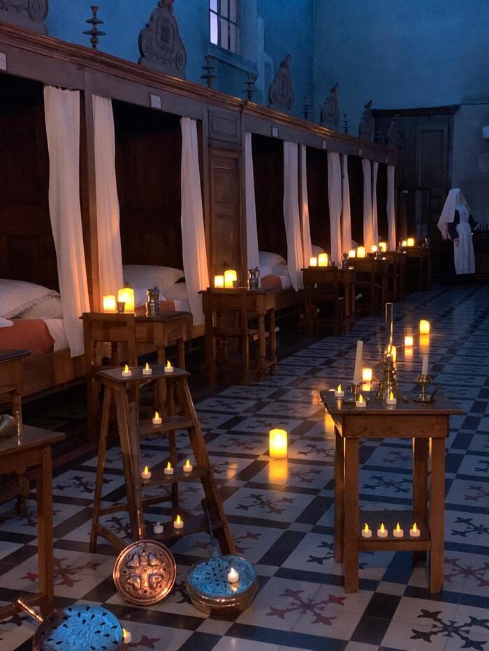 Nuit à l&rsquo;Hôtel-Dieu, Musée de l&rsquo;Hôtel-Dieu, Belleville-en-Beaujolais
