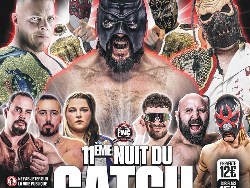 Nuit du Catch 26 rue de Nancy Woustviller 2026-06-06