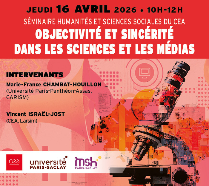 Objectivité et sincérité dans les sciences et les médias, INSTN, Saclay