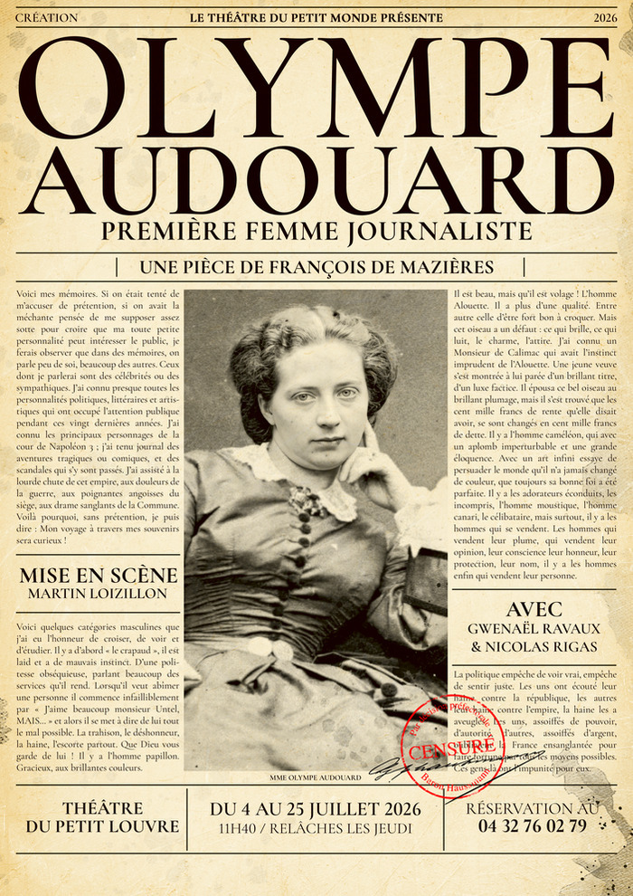 Olympe Audouard Salle Van Gogh • Le Petit Louvre Avignon