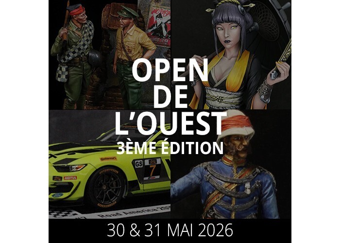 Open de l’Ouest – Concours de peinture de figurines à Couëron Salle l&rsquo;Estuaire Couëron