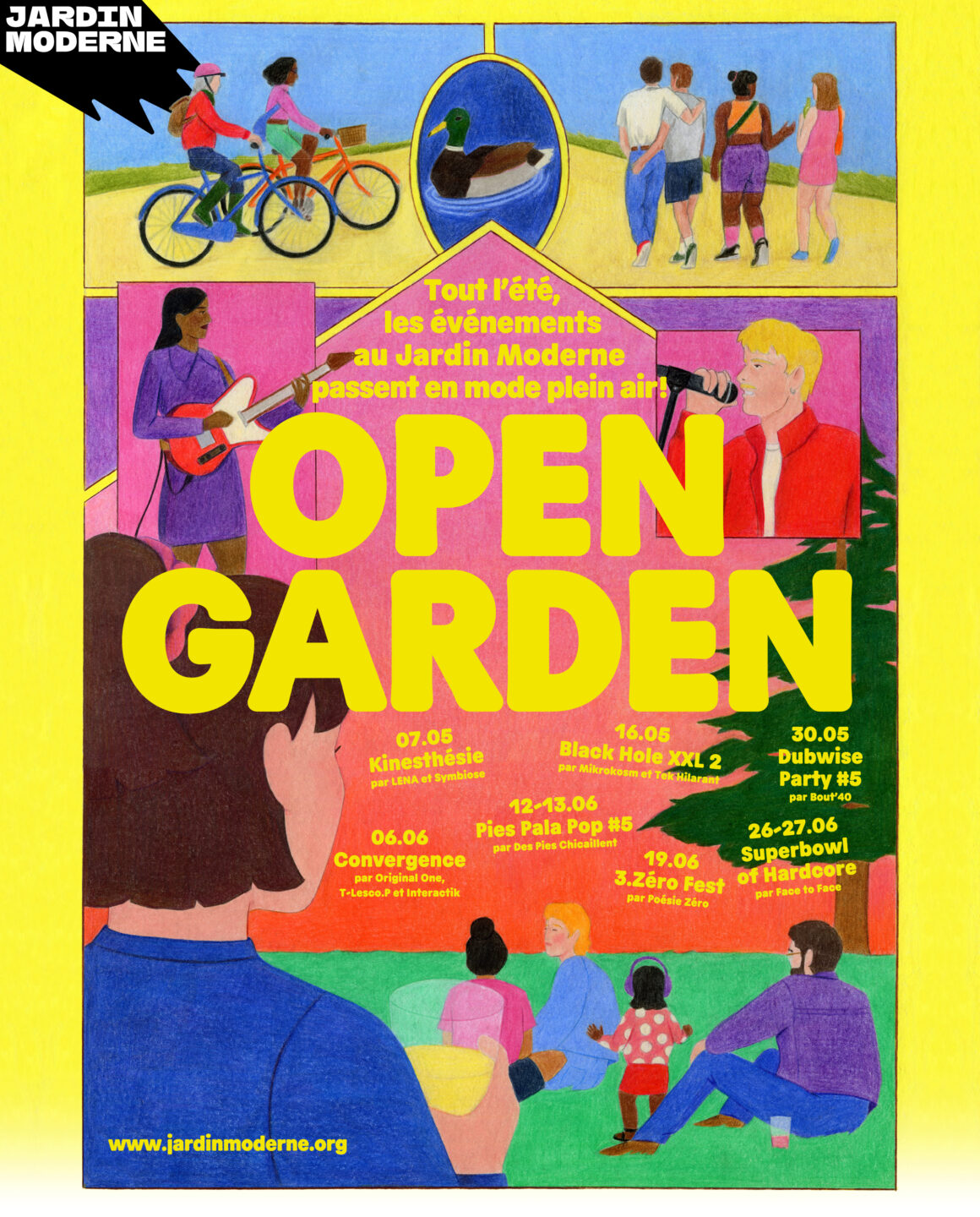 open garden jardin moderne