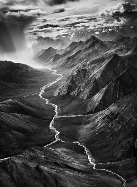 La Chaîne Brooks, refuge national de la vie sauvage de l’Arctique, Alaska, Etats-Unis, 2009, série « Genesis »