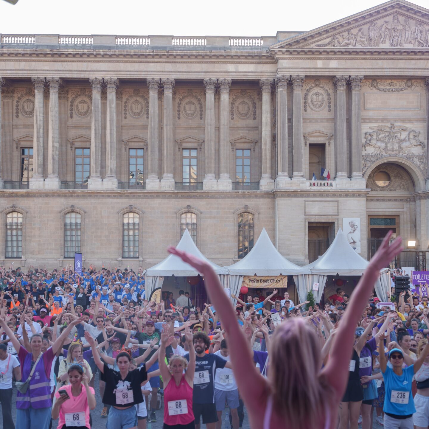 La foule à la Nuit des Relais Paris 2025