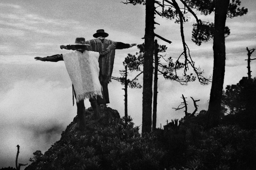Une photo en noir et blanc de Sebastião Salgado