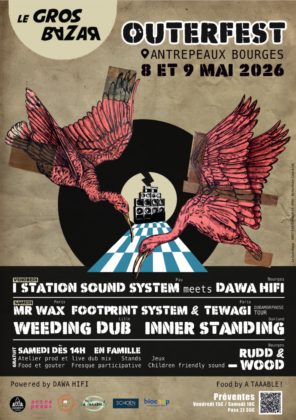 OuterFest 2026 Route de la Chapelle Bourges 2026-05-08