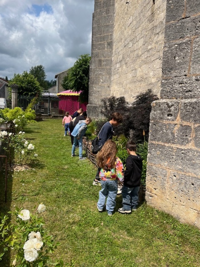 Parcours botanique pour le public scolaire Jardin des cinq sens Doulaincourt-Saucourt