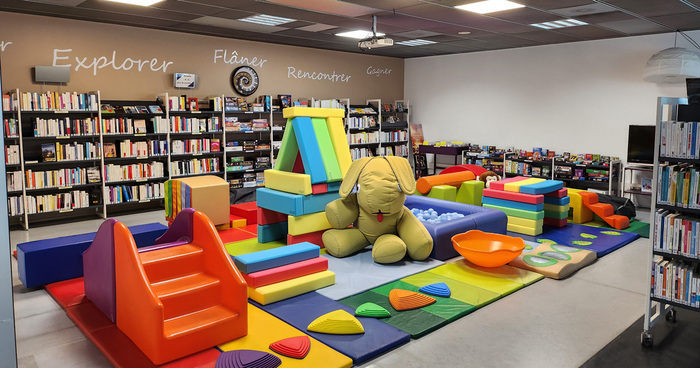 Parcours de motricité Ludo-médiathèque Saint-Médard-en-Jalles