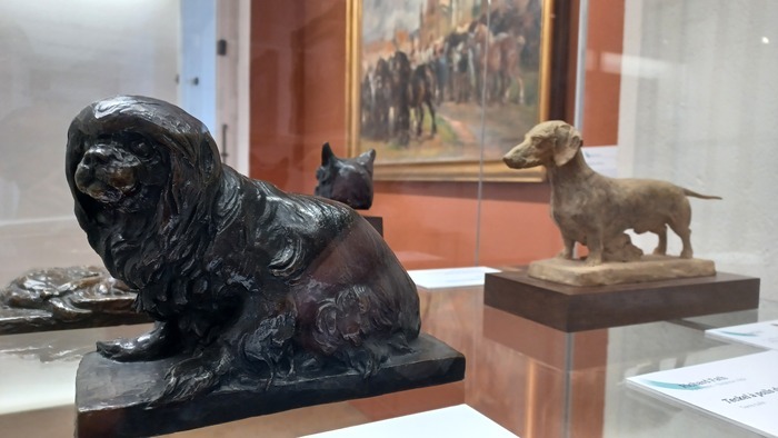 Parcours : domestique ou sauvage, shats et chiens, histoire de leur domestication, Musée Blanche Hoschedé-Monet, Vernon