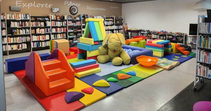 Parcours motricité Ludo-médiathèque Saint-Médard-en-Jalles