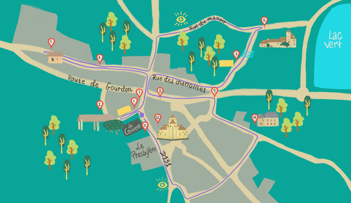 Parcours Sonore du Vigan En Quercy Mairie Le Vigan-en-Quercy