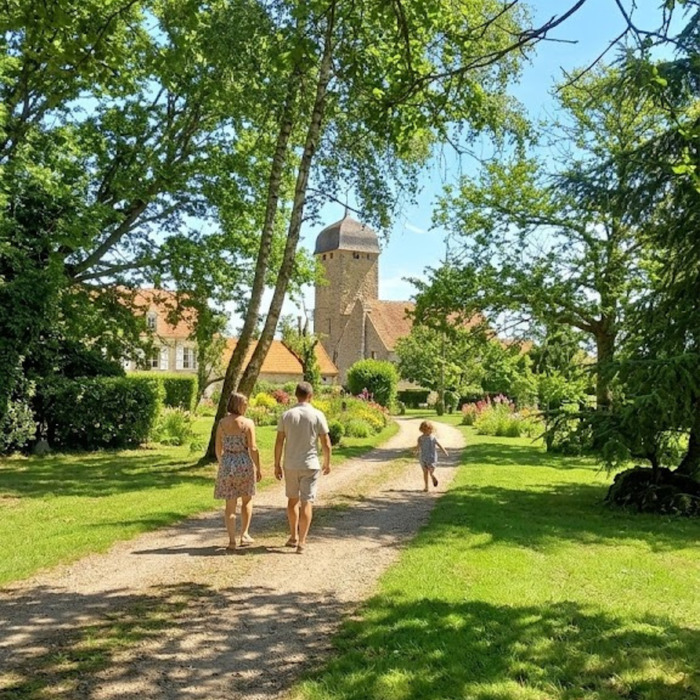 Participation inédite pour un cheminement libre Le Jardin de Corlée Langres