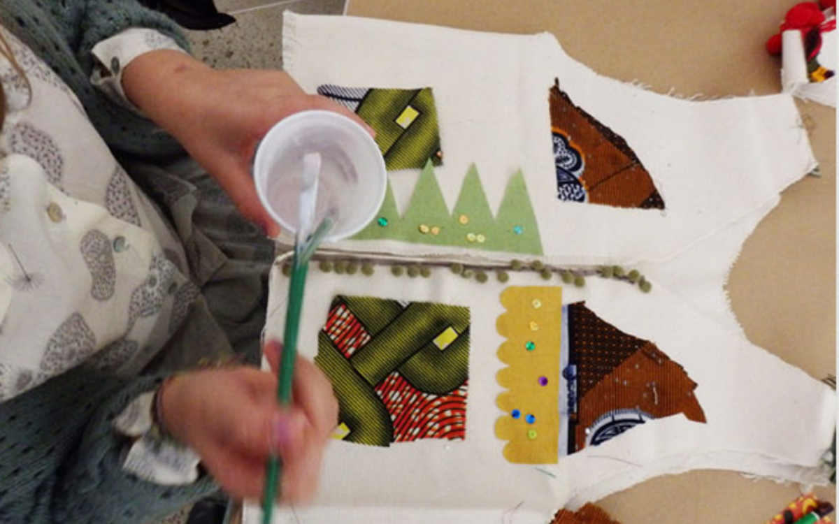 Partir en livre : Atelier « un veston de sapeur » avec Magali Attiogbé Médiathèque Marguerite Duras Paris