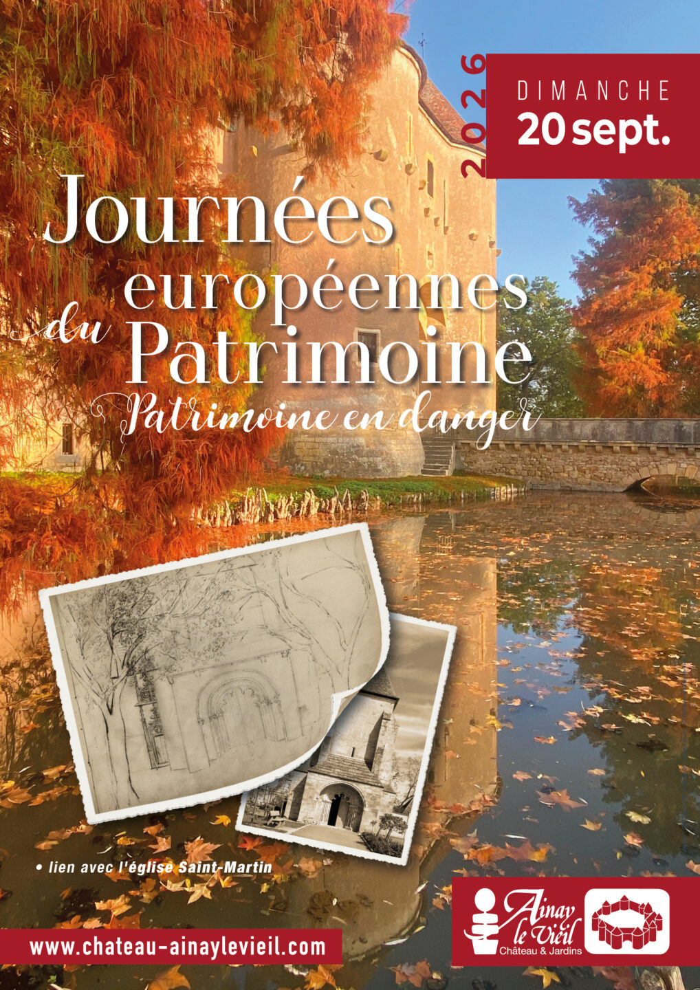 Patrimoine en danger 7 Rue du Château Ainay-le-Vieil 2026-09-20