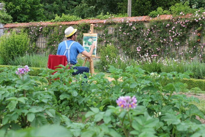 Peintres en liberté, Jardin Potager, Bonnétable
