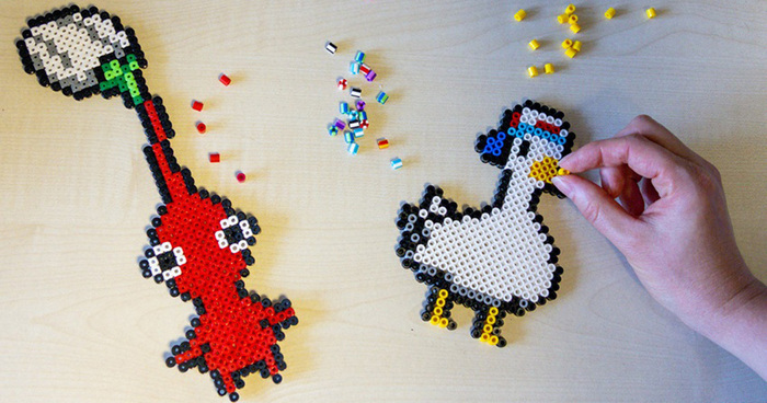 Perles à repasser Ludo-médiathèque Saint-Médard-en-Jalles