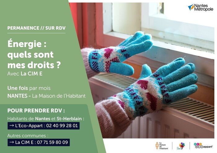[Permanence] Energie : quels sont mes droits ?, La Maison de l&rsquo;Habitant, Nantes
