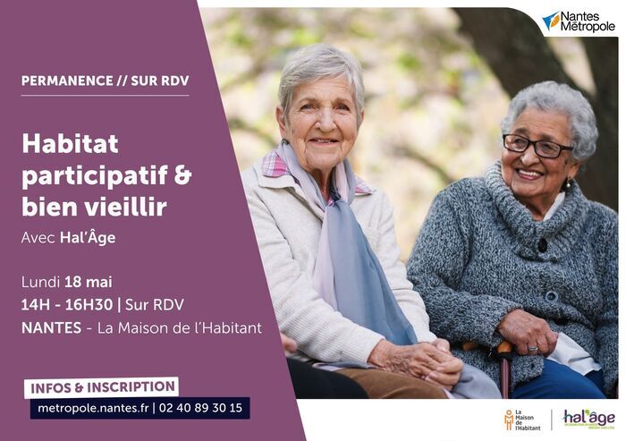 [Permanence] Habitat participatif et bien vieillir, La Maison de l&rsquo;Habitant, Nantes