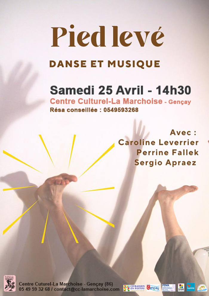 Pied Levé Centre Culturel-La Marchoise Gençay