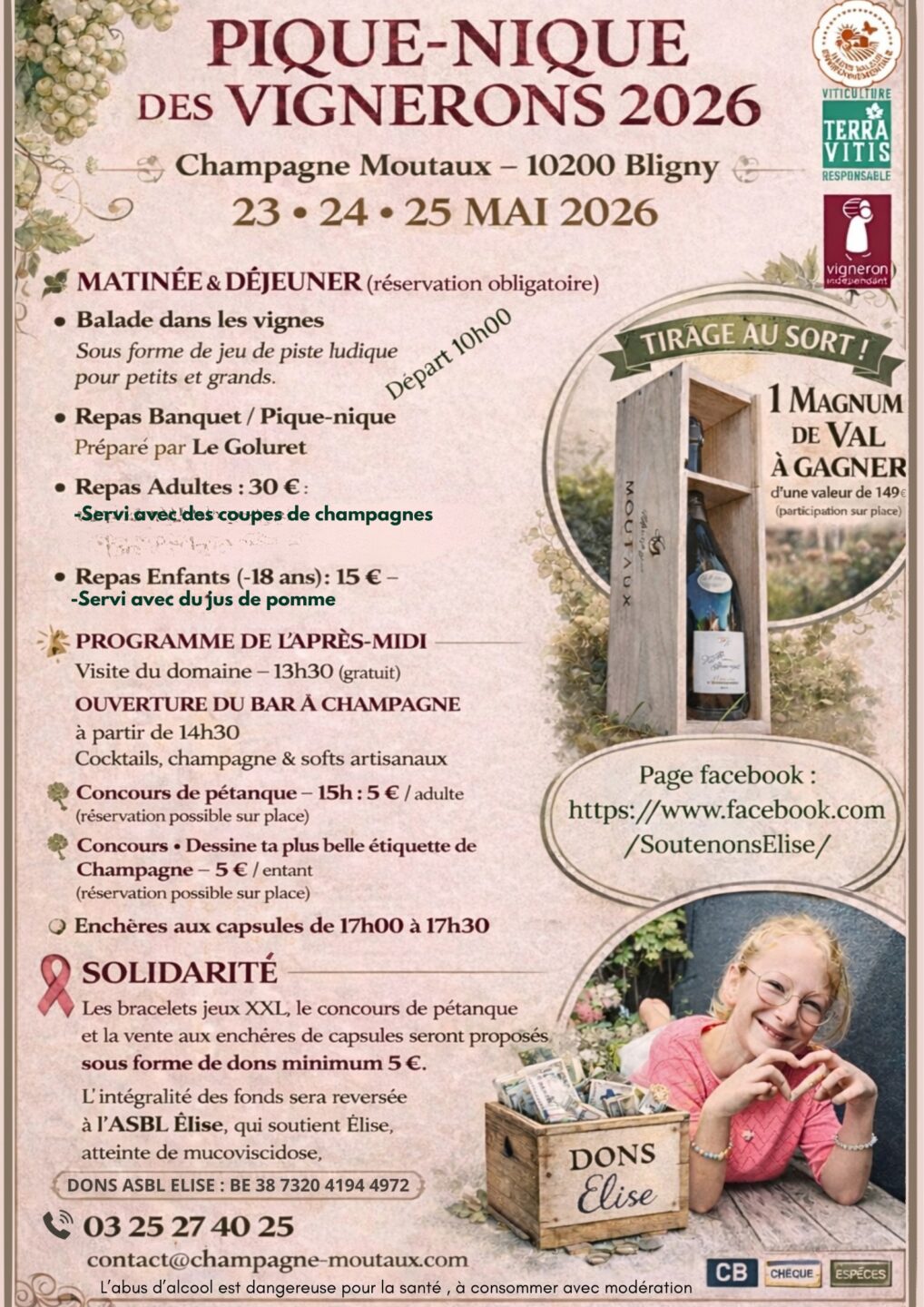 Pique-nique des vignerons  Bligny