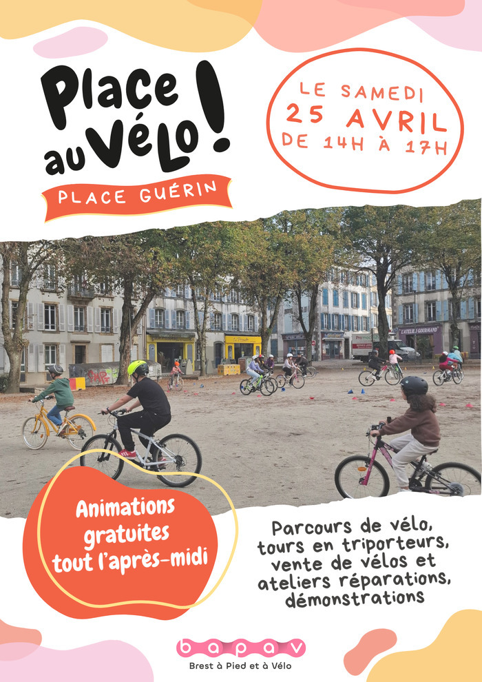 Place au Vélo, Place Guérin, Brest