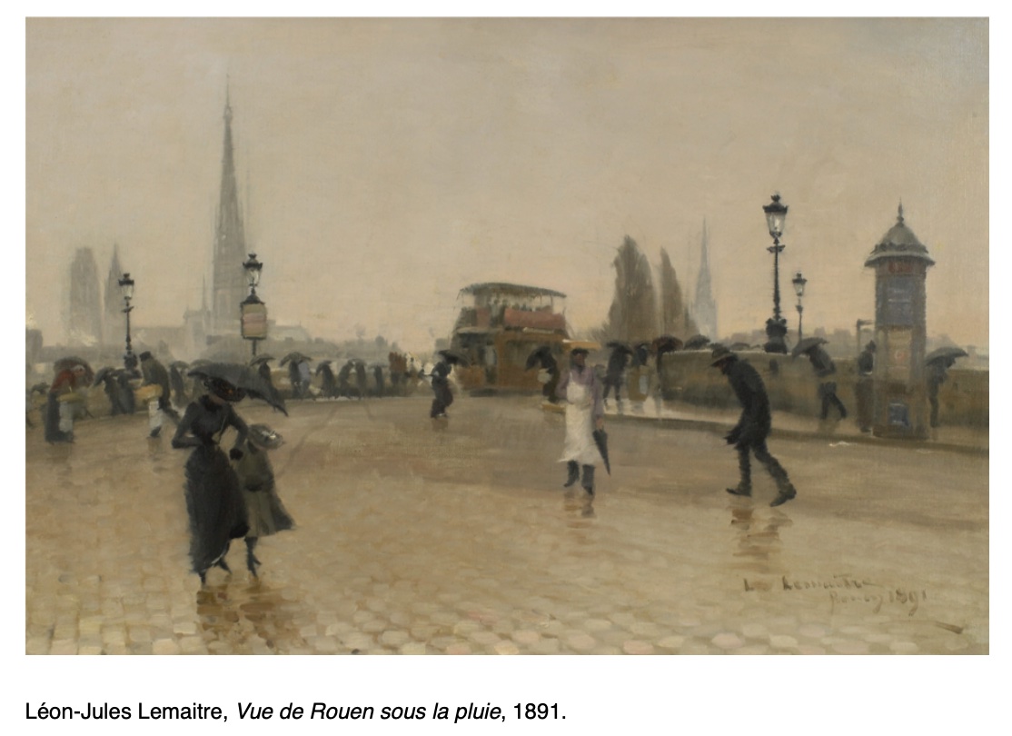 SOUS LA PLUIE, PEINDRE, VIVRE ET RÊVER du 11 avril 2026 au 20 septembre 2026 au musée des Beaux-Arts de Rouen