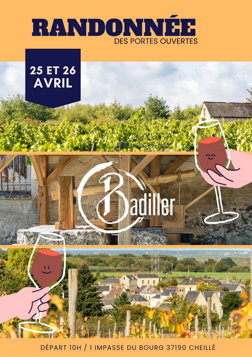 Portes Ouvertes au Domaine Badiller  Cheillé