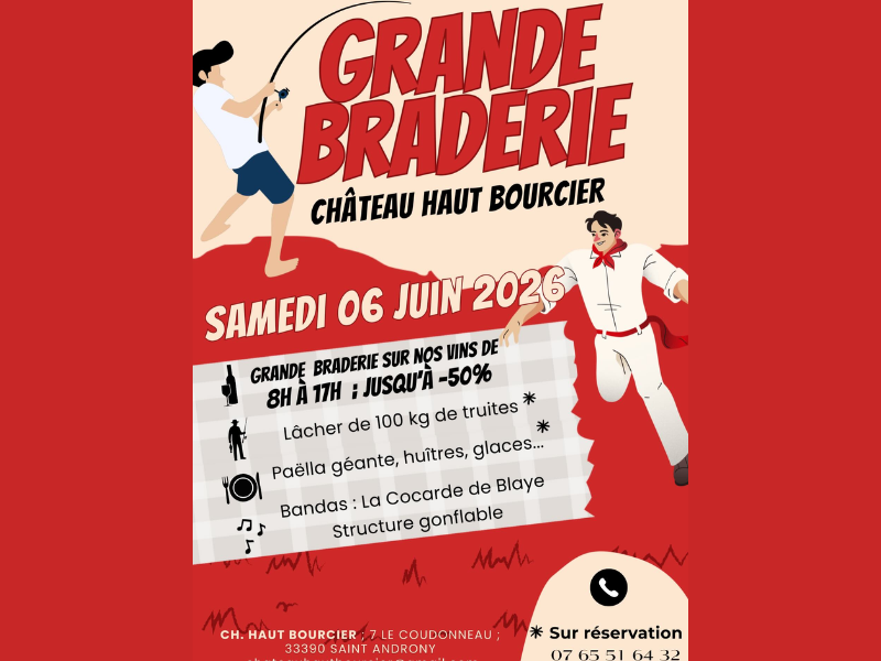 Portes ouvertes du Château Haut Bourcier Château Haut Bourcier Saint-Androny