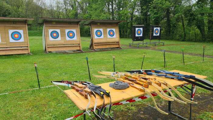 Portes ouvertes du club de tir à l&rsquo;arc Sagittaire Genève, Centre sportif du Bout-du-Monde, Genève