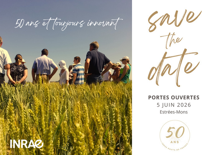 Portes ouvertes INRAE Estrées-Mons « 50 ans et toujours innovant ! » INRAE Estrées-Mons Estrées-Mons