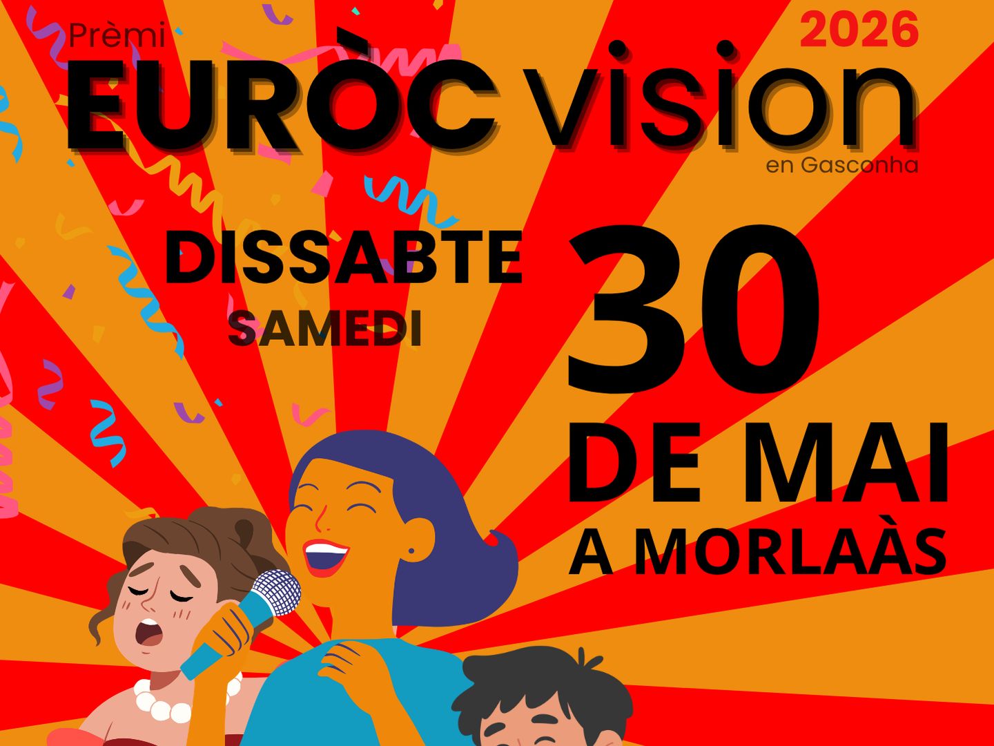 Prèmi Euròc vision Place de la Hourquie Morlaàs 2026-05-30